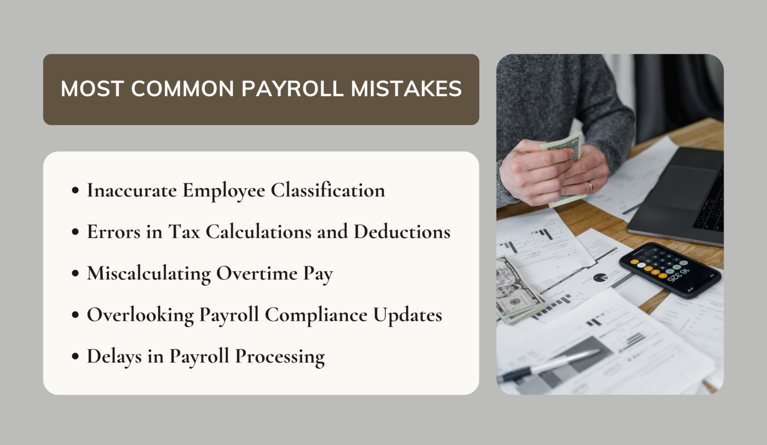 Top Payroll Mistakes & How Automated Payroll Solutions Can Fix Them?