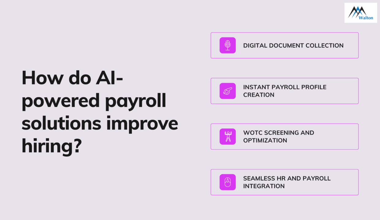 How do AI-powered payroll solutions improve hiring