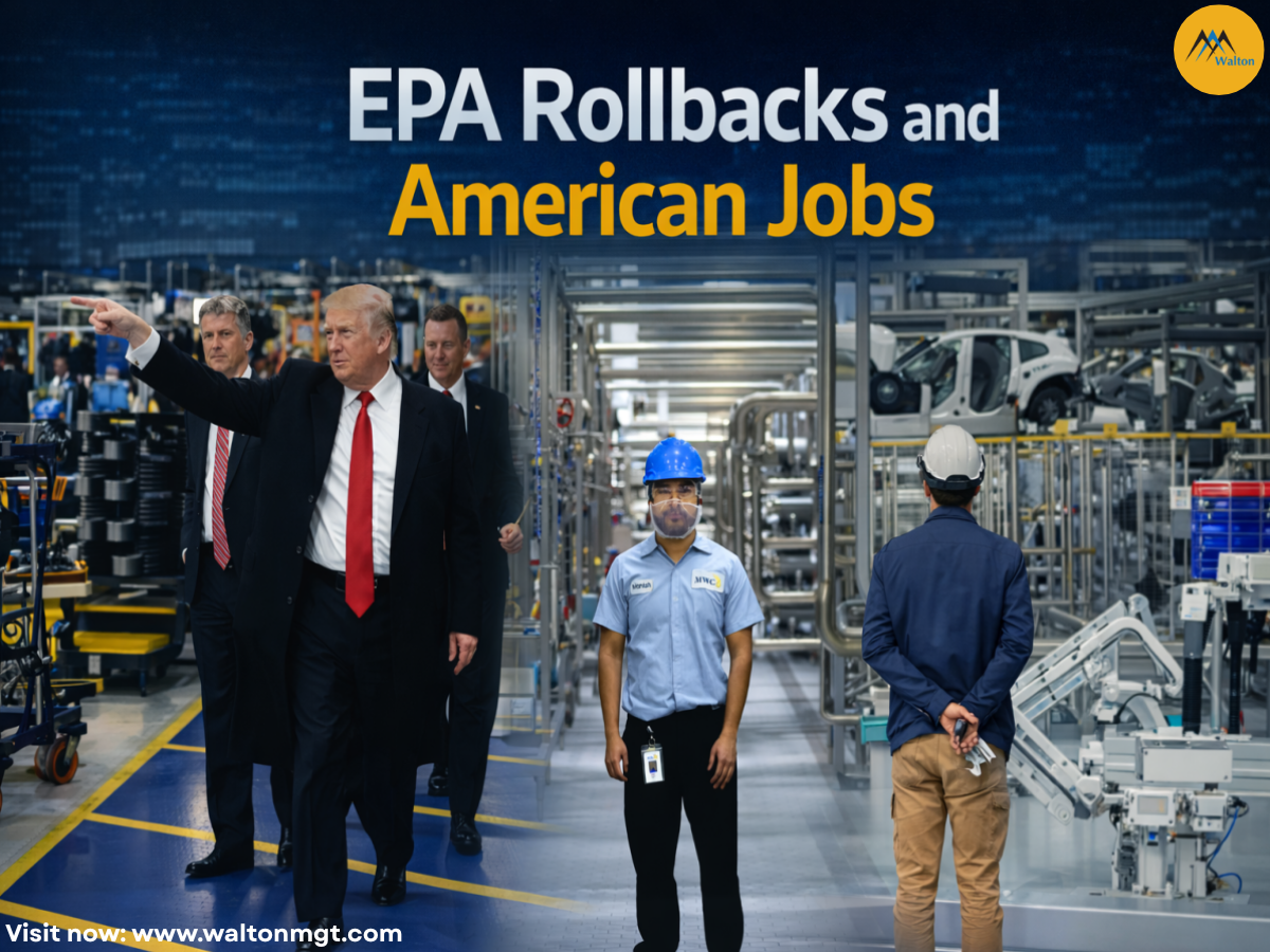 American workforce affected by Environmental Protection Agency (EPA) policy changes and regulatory uncertainty