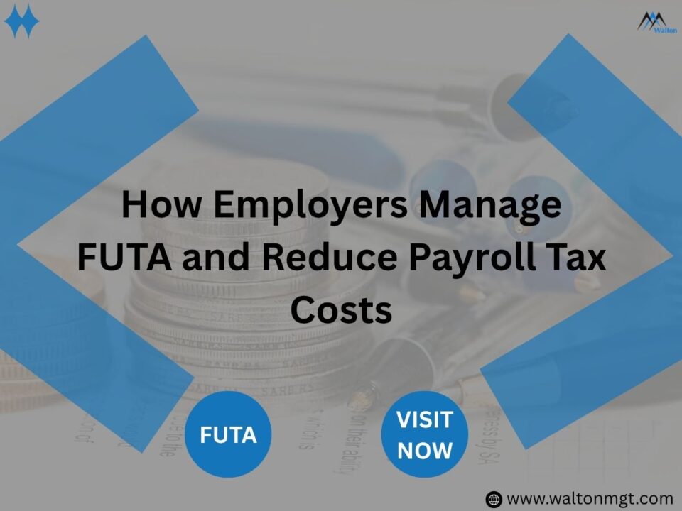 employer reviewing payroll documents related to the Federal Unemployment Tax Act FUTA
