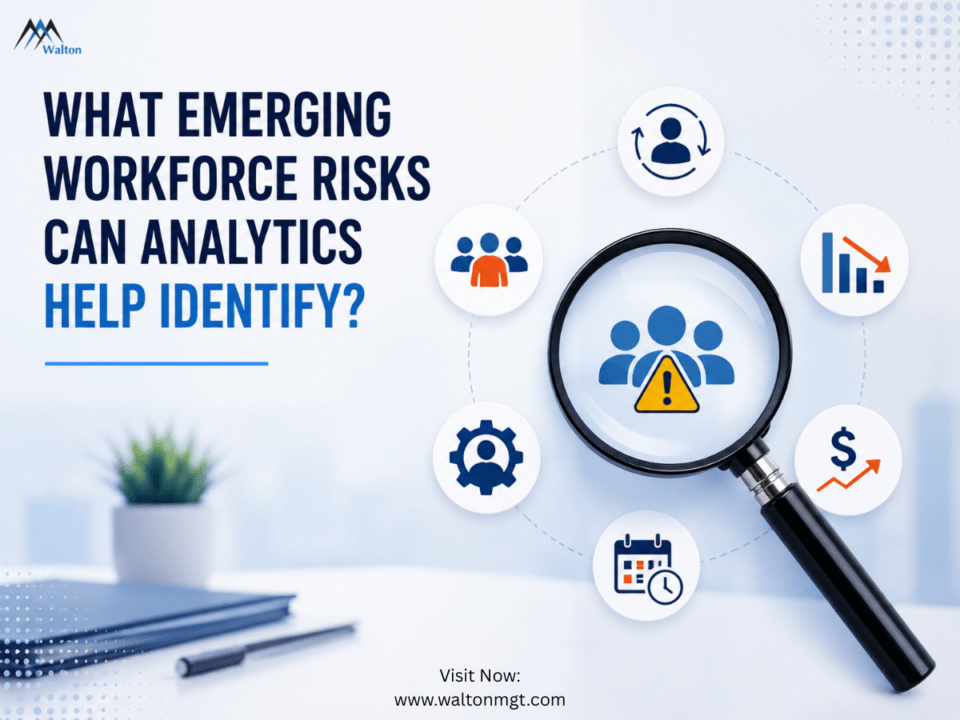 Emerging workforce risks identified through workforce analytics