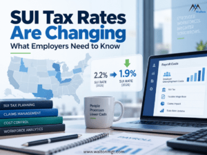 SUI tax rate changes and employer unemployment costs