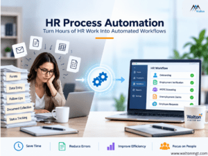 HR process automation turning manual HR tasks into automated workflows