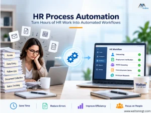 HR process automation turning manual HR tasks into automated workflows